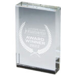 2022 Condé Nast Johansens award winner trophy